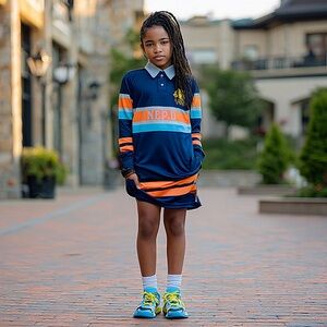 NEF.U  Kids Polo Dress